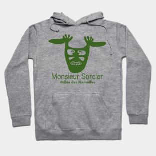 Monsieur Sorcier - Vallée des Merveilles - vert Hoodie